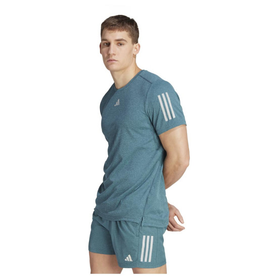 Adidas Ανδρική κοντομάνικη μπλούζα Own The Run Heather Tee